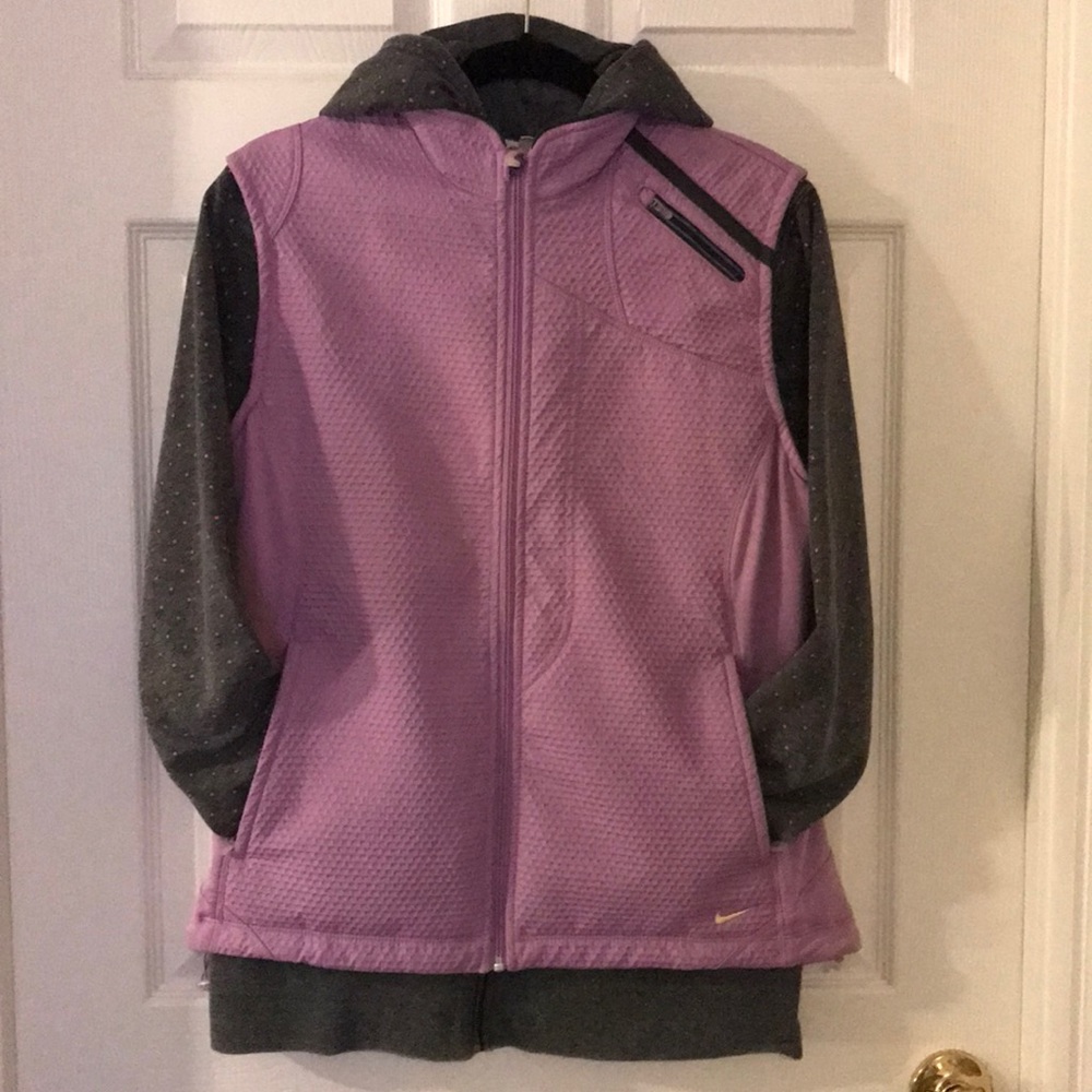 Nike Vest L & Roxy Hoodie XL like new